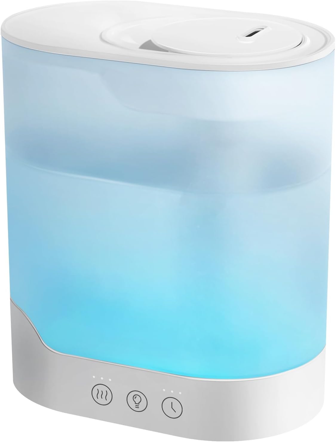 YOGIN humidifiers for Bedroom, 3L Ultrasonic Cool Mist Humidifiers for Home Baby NTop Fill Smart Air Humidifier Runs for up to 40 Hours