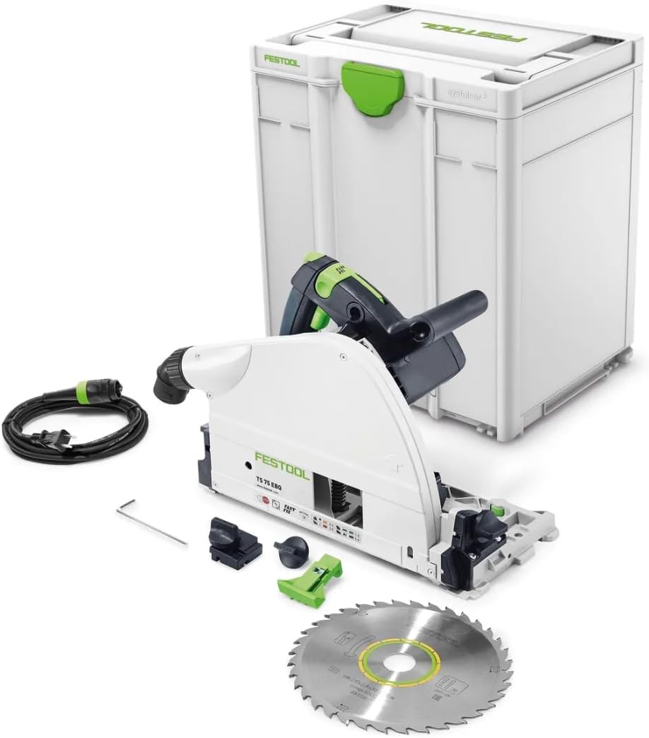 Festool 576118 Plunge Cut Track Saw TS 75 EQ-F-Plus US