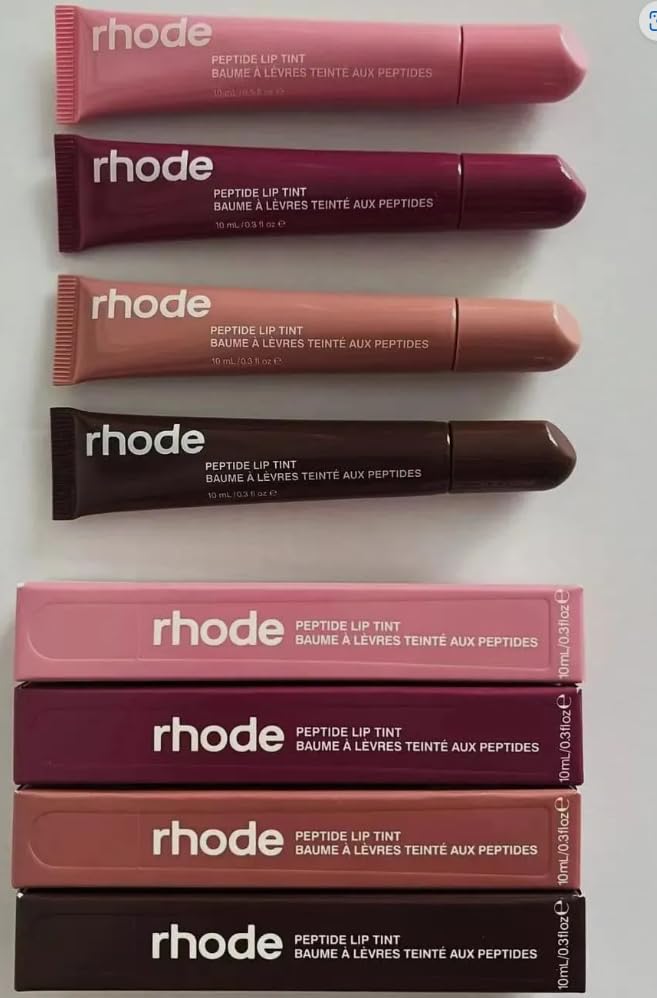 Rhode by Hailey Bieber The Peptide Lip TINTS SET ALL FOUR SHADES TOGETHER, 10ml/.3