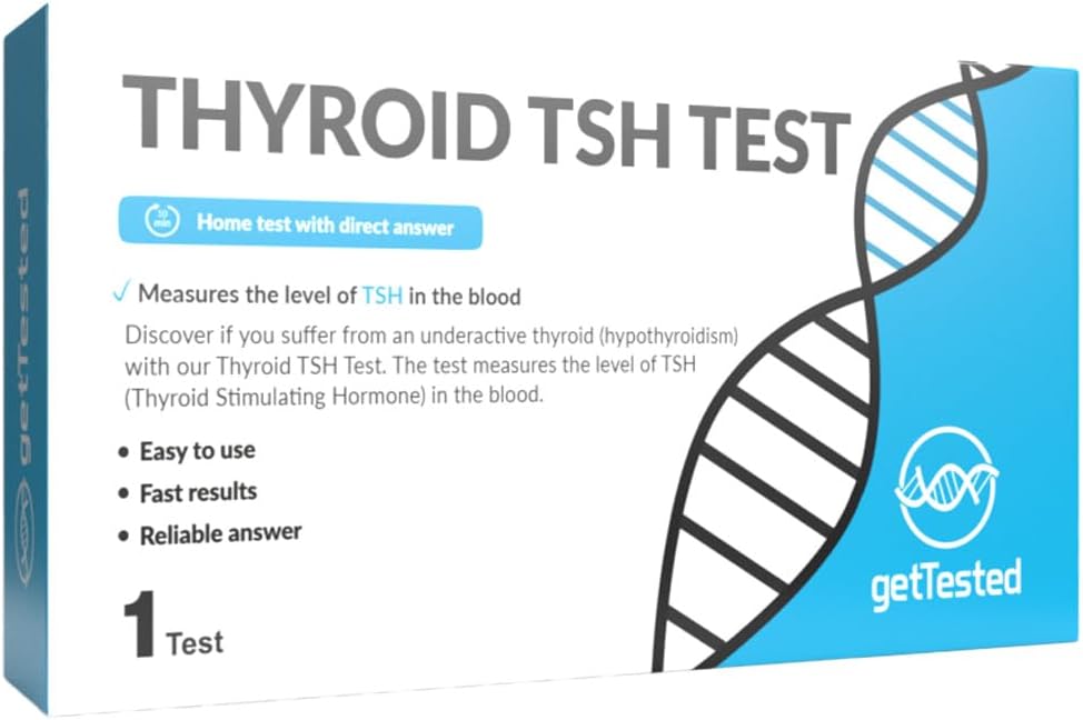 at Home Thyroid TSH Test (1 Test) The Test Measures The Level of TSH (Thyroid Stimulating Hormone) in The Blood