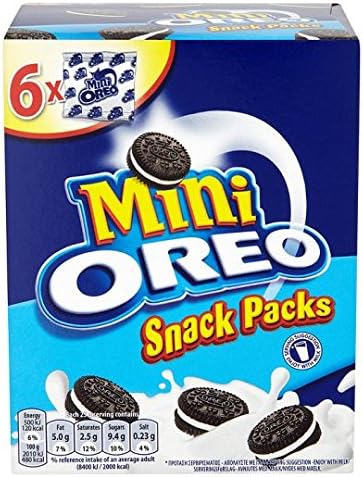 Mini Oreo Snack Packs 6 Pack 150G