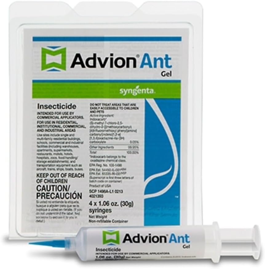 Syngenta 53204 Advion 4 x 30g Ant Gel, White