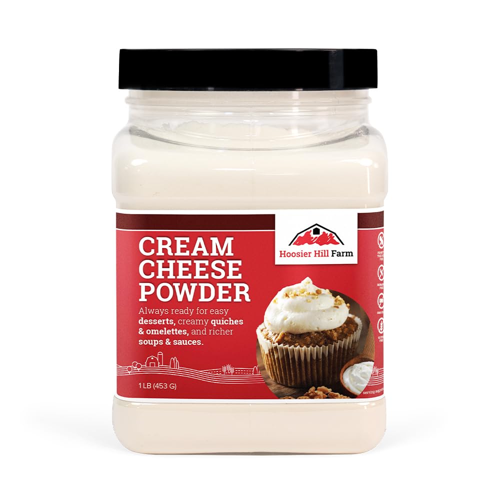 Hoosier Hill Farm Cream Cheese Powder, 1LB (Pack of 1)