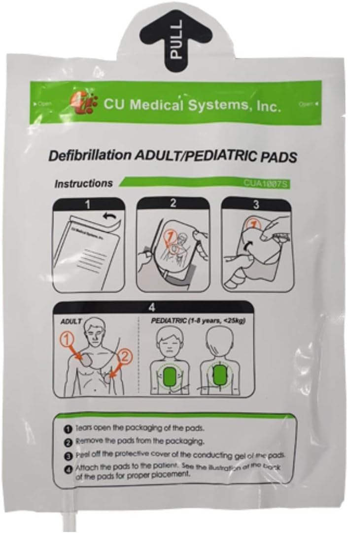 CU Medical Systems iPAD SP1 Adult Electrode Pads