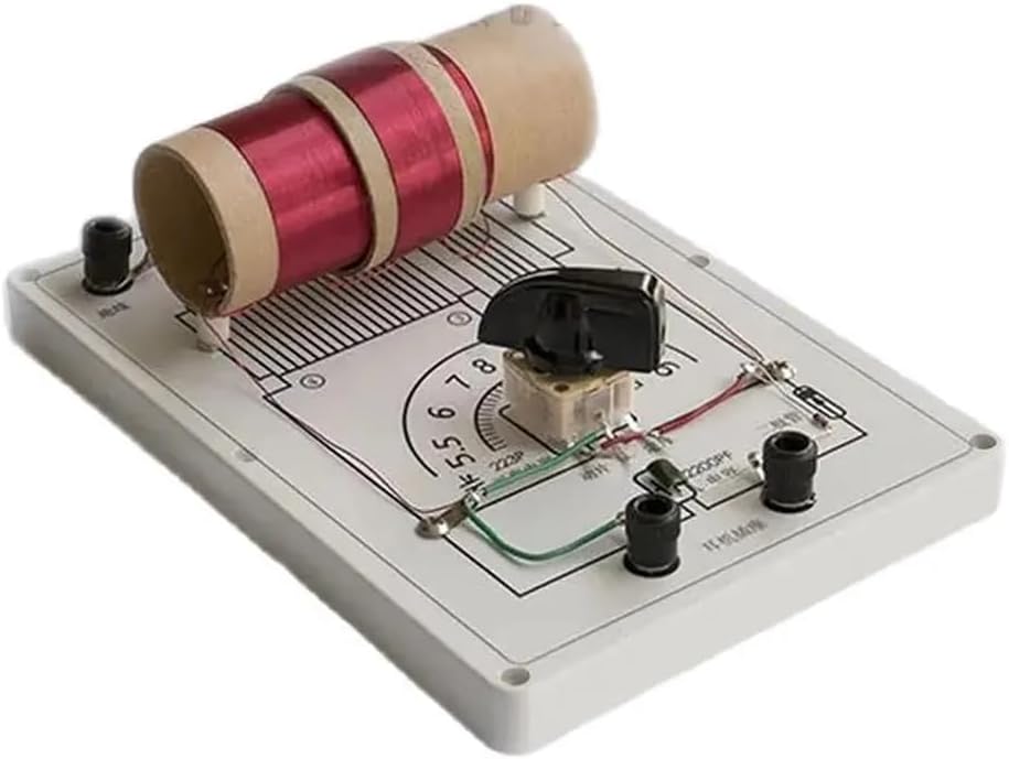 Daijianbin Mineral Radio DIY Kit Crystal Radio Suitable forPrimary andSecondary Schools Double Circuit Assembly Kit