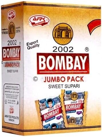 Bombay 2002 sweet Jumbo pack 42 sachets [flat packed]