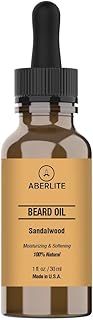 Aberlite Beard Oil For Men Growth Products - Beard Growth Oil And Moisturizer - Beard Conditioner And Oil - Softens & Moisturizes - For Thick Coarse Hair - Great For Black Men