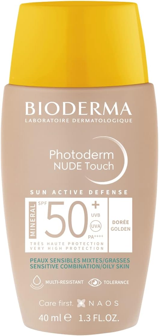 Bioderma Photoderm Nude Touch SPF50+ 40ml - Golden
