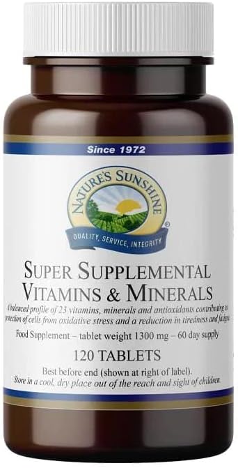 Super Supplemental Vitamins & Minerals (120)
