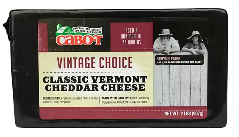 Vintage Cheddar Cheese 2 lbs.
