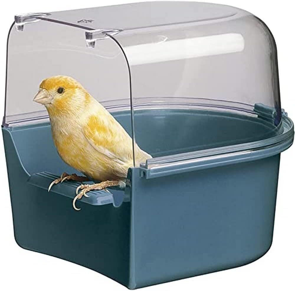 Ferplast Trevi Bird Bath Covered Canary 14x15x13cm
