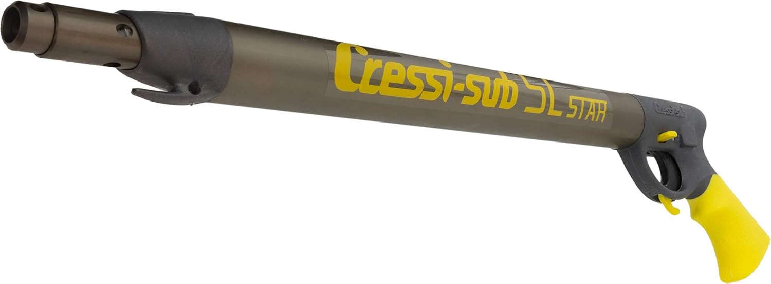 Cressi Reliable and Precise Pneumatic Spearfishing Speargun | SL Star: made in Italy