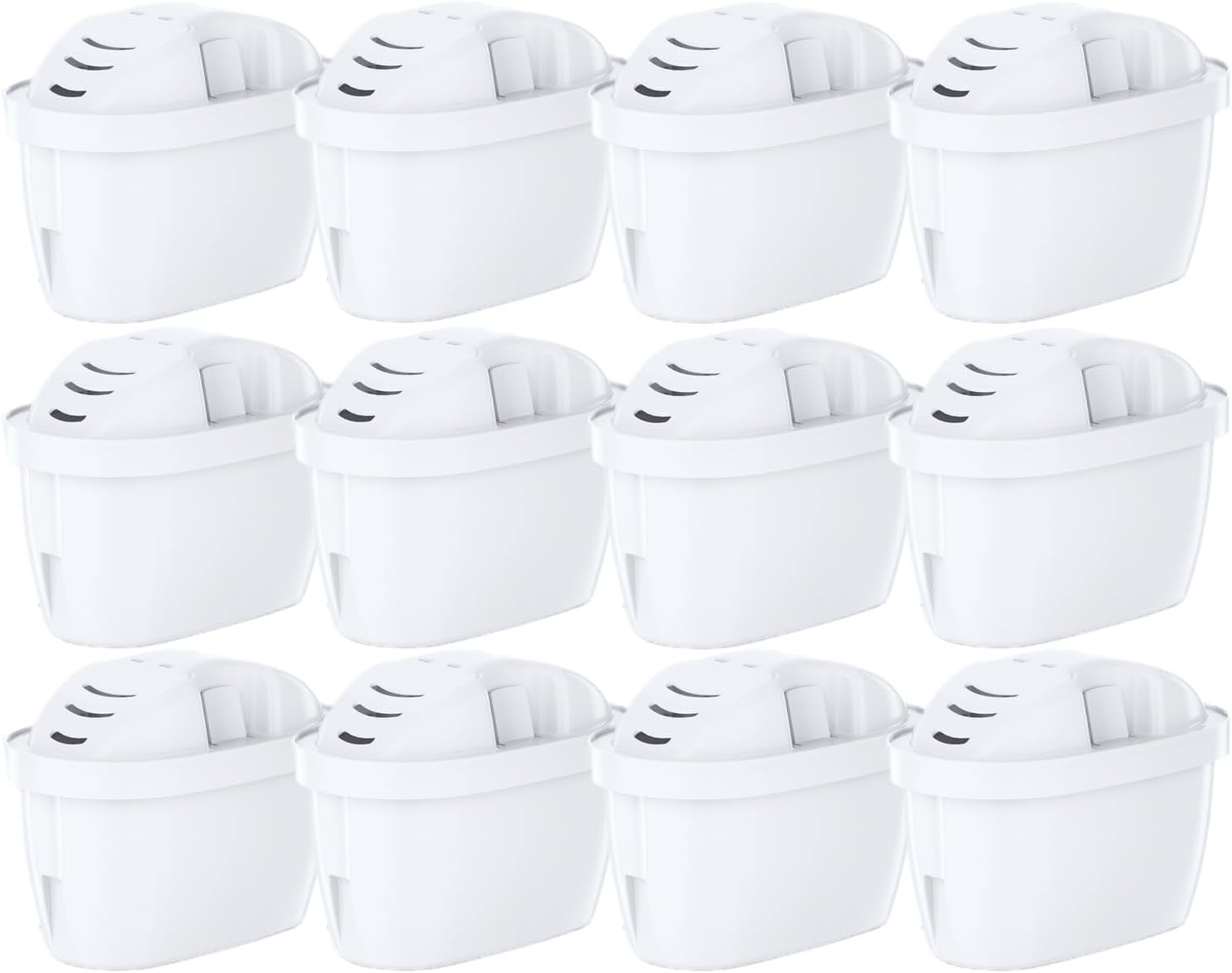 Mutital Water Filter Cartridges(2025 New), Replacement for Brita® Maxtra+® Plus, Maxtra Pro All-in-1, Compatible with Brita Marella Jug, Britta Kettle, Reducing impurities, Chlorine, PFAS (12 Pack)