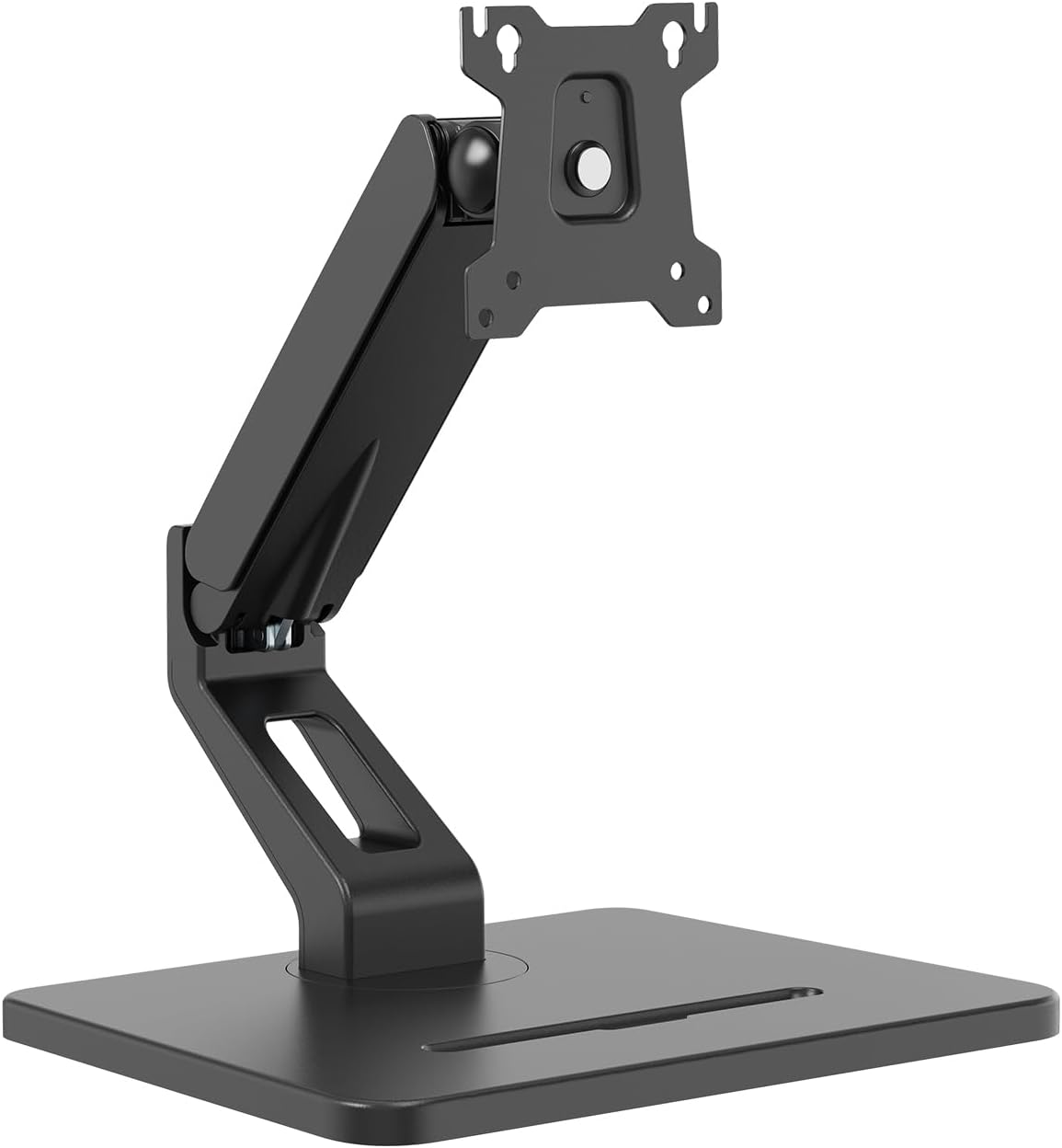 HUION Stand, Single Monitor Arm for 17-32 inch Screens, Holds up to 22 lbs, Adjustable Monitor Mount with Gas Spring Full Motion, VESA 75x75 & 100x100mm