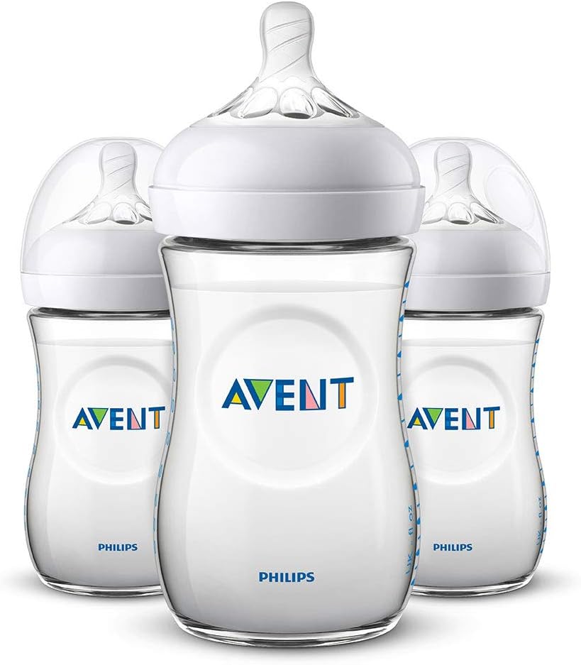 Philips Avent Natural Feeding Bottle 260ml, Pack of 3