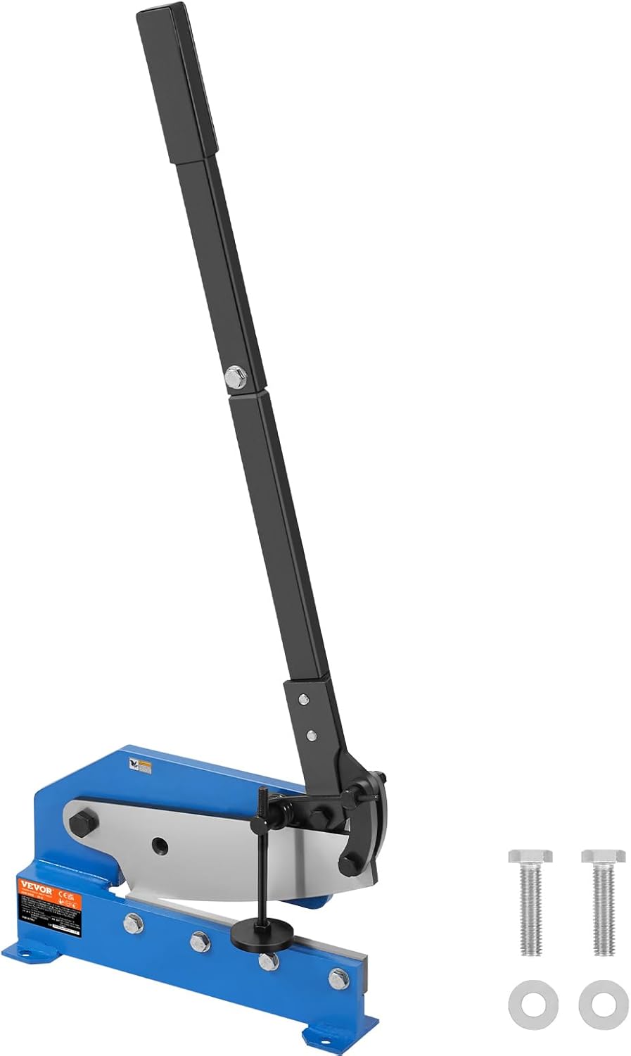 VEVOR Hand Plate Shear 12",Manual Metal Cutter Cutting Thickness1/4 Inch Max,Metal Steel Frame Snip Machine Benchtop 1/2 Inch Rod,for Shear Carbon Steel Plates and Bars