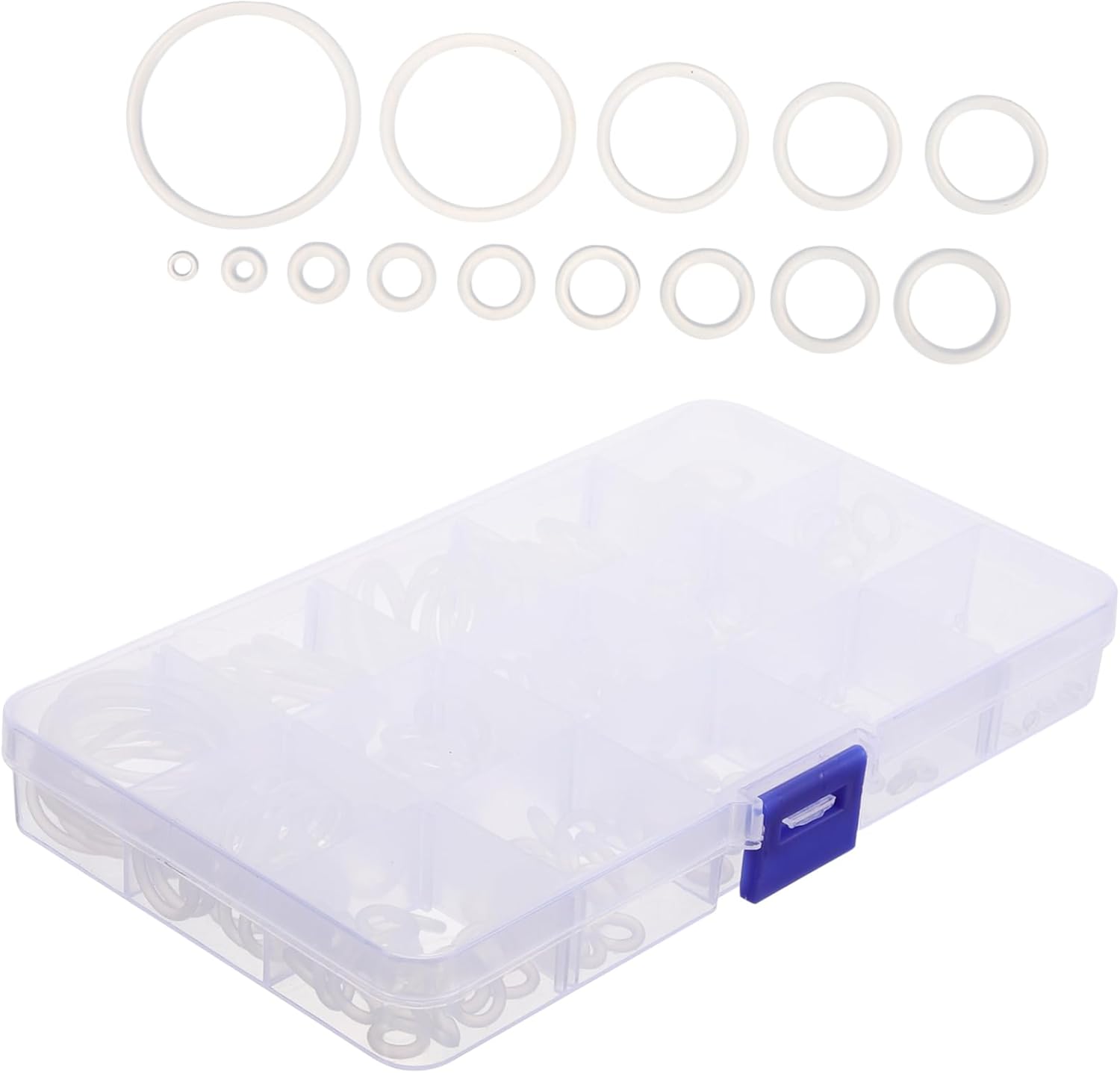 COSMEVIVI 1set Assortment Hose Washer Repair Kit Various Flat Sealing Washers for Faucet Hose and Plumbing Needs Heat Ozone Resistant for Hydraulic and Pneumatic Applications