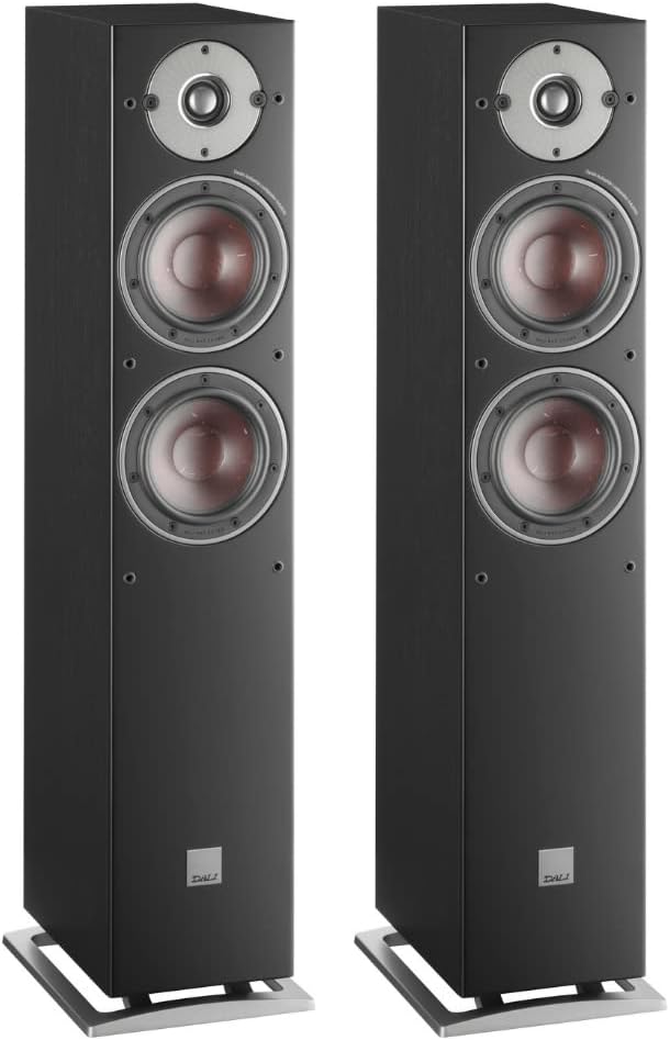 Dali Oberon 5 Floorstanding Speakers (Pair) (Ash Black)