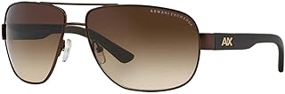 Armani Exchange Men's Ax2012s Rectangular Sunglasses
