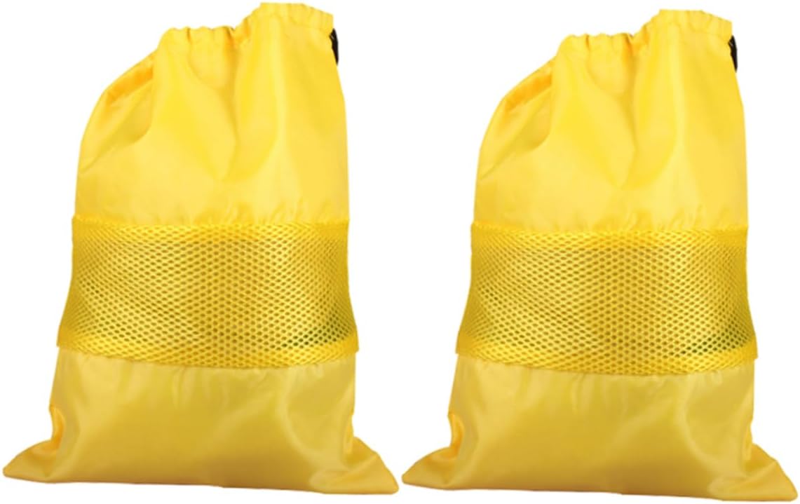 Holibanna 2PCS Reusable Produce Bag Set Drawstring Fruit Protection Package for Banana Storage Fresh-care Storage Bag