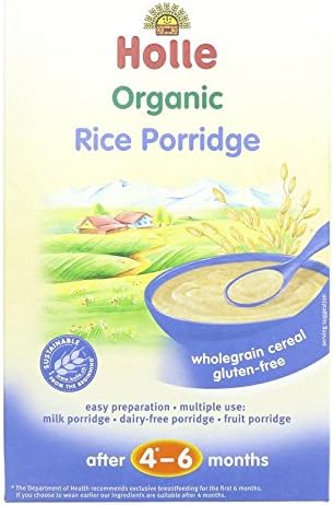 Holle Organic From 4 Months Rice Porridge 250 g (Pack of 3)