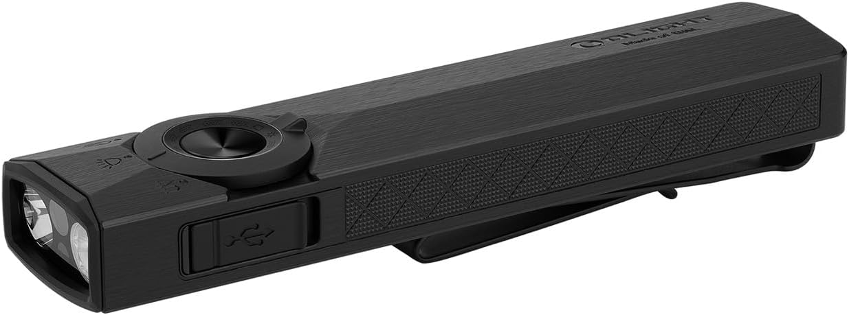OLIGHT ArkPro Ultra OAL Flat Torch with Multi-Light Sources, Onyx Black