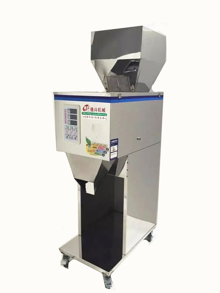 CGOLDENWALL Automatic Large-capacity Particle Packaging Machine Grain Powder Quantitative Filling Machine Subpackage Device 110V/220V 10-999g (220V No vibration)