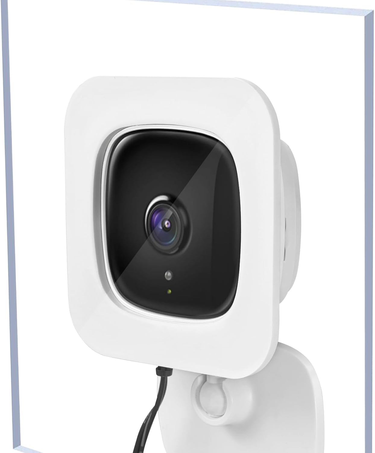 2 Pack Window Mount Fits for Tapo Indoor Security Camera C100, C110, No Drill No Screws Installation Required, Anti-Theft Strong Adhesive Tape Bracket