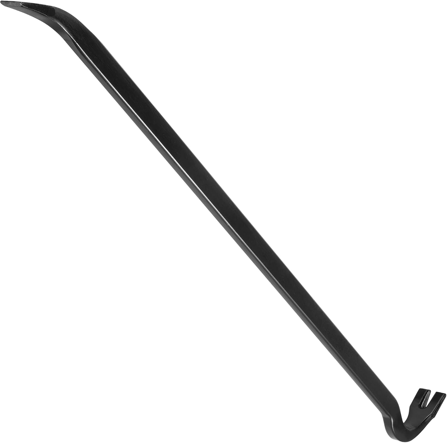 Jazooli Hand Tools - Heavy Duty 36" Treated Carbon Steel Crow Bar, Swan Neck Wrecking Bar with Chisel End, Ideal Tools for Men, Utility Bar Pry Tool for Nail, Pallet, Floorboard