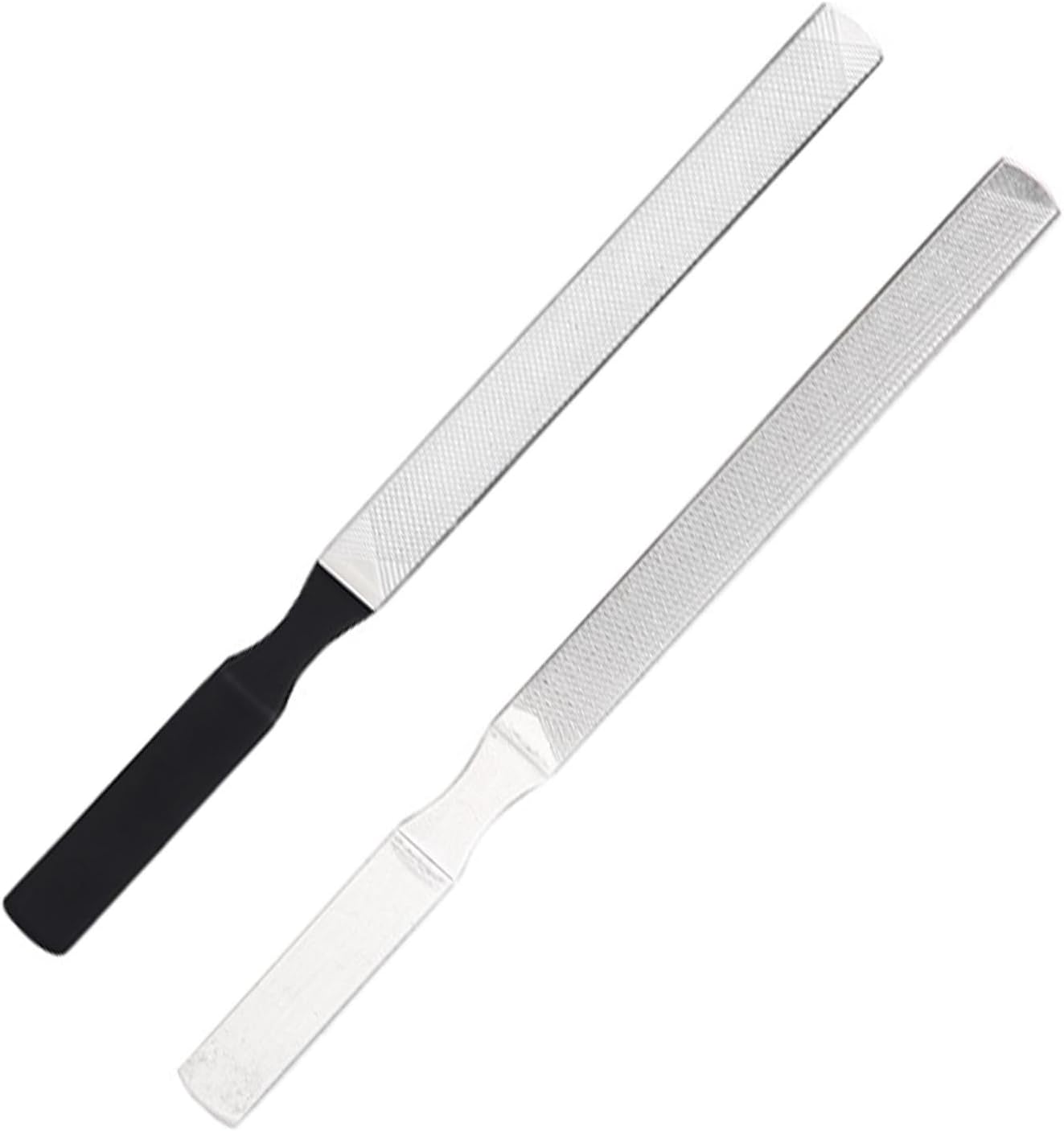 sojupcal Stainless Steel Pet Nail File Set (2 Pieces) - Claw Care Grooming Tools for Dogs, Cats, and Rabbits