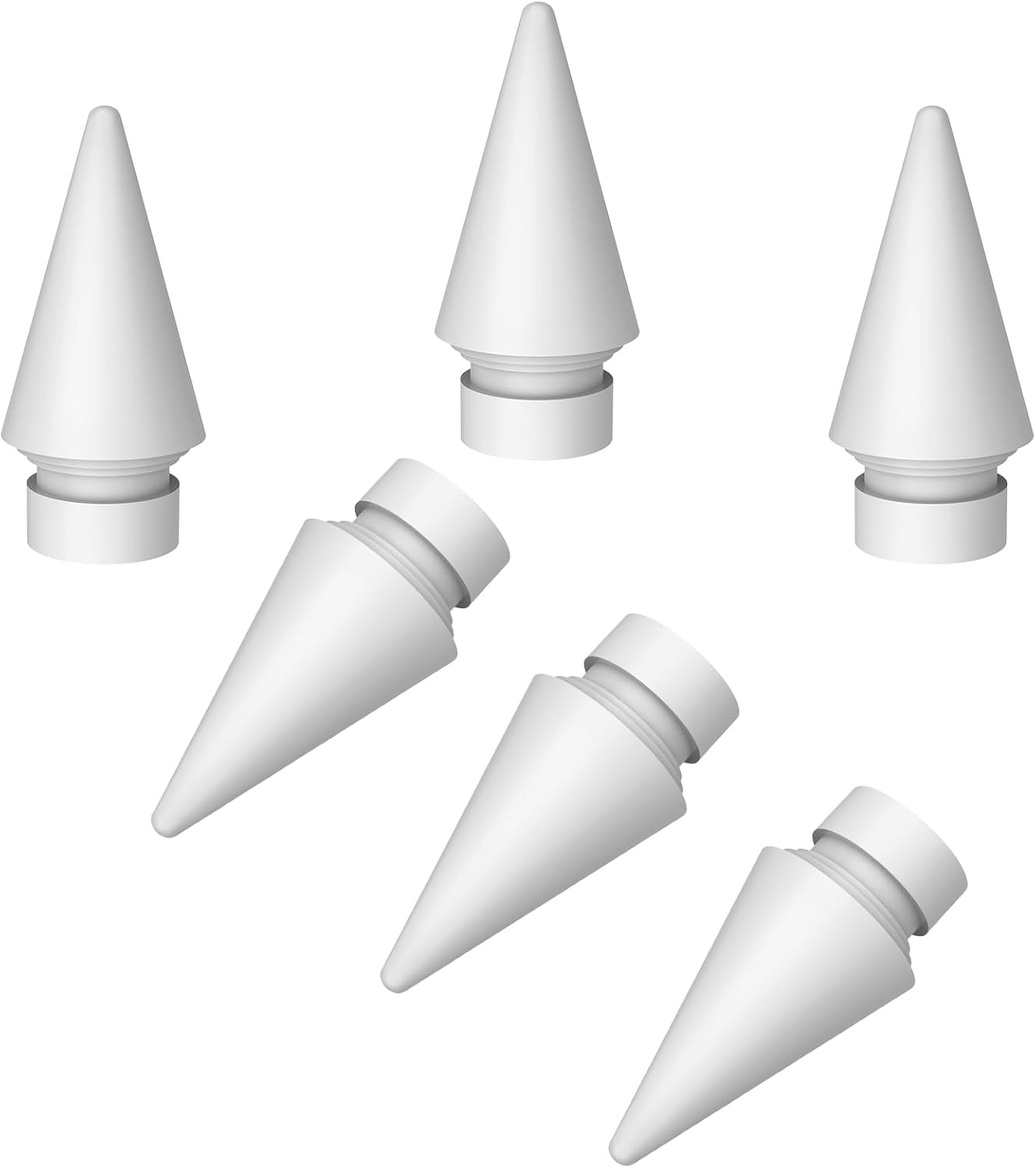 6 Pack Replacement Tips for Accokids 10 Mins Fast Charging iPad Pencil ONLY, Sentive and Precise