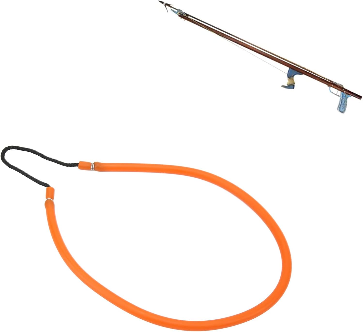 Vomeko Rubber Fishing Hand Speargun Pole Spear Sling - Heavy-Duty Rubber Sling for Polespear, Hawaiian Sling, and Speargun Pole Spear,5x10mm Diameter