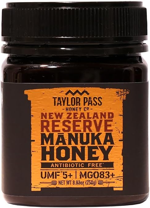 Taylor Pass Honey Co. Manuka Honey MGO261+ UMF10+ | Sustainable New Zealand Honey | (Manuka UMF10+/MGO261+)