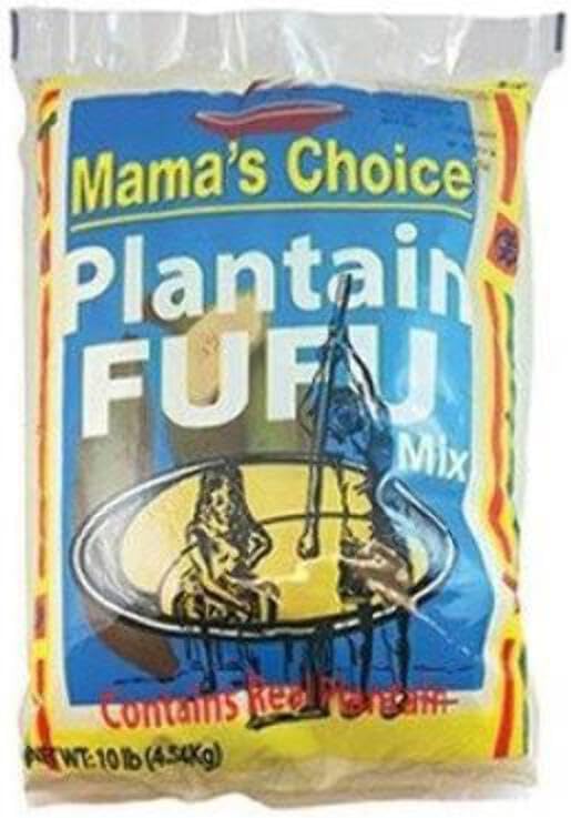 MASMama's Choice Plantain Fufu 4.08kg Box of 4-Fd