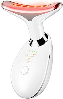 Neck Face Massager Face Sculpting Tool 3 Colour Modes and Vibration for Facial Massager for Double Chin