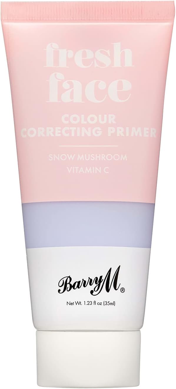 Barry M Fresh Face Colour Correcting Primer, Purple, Conceal Yellow Tones