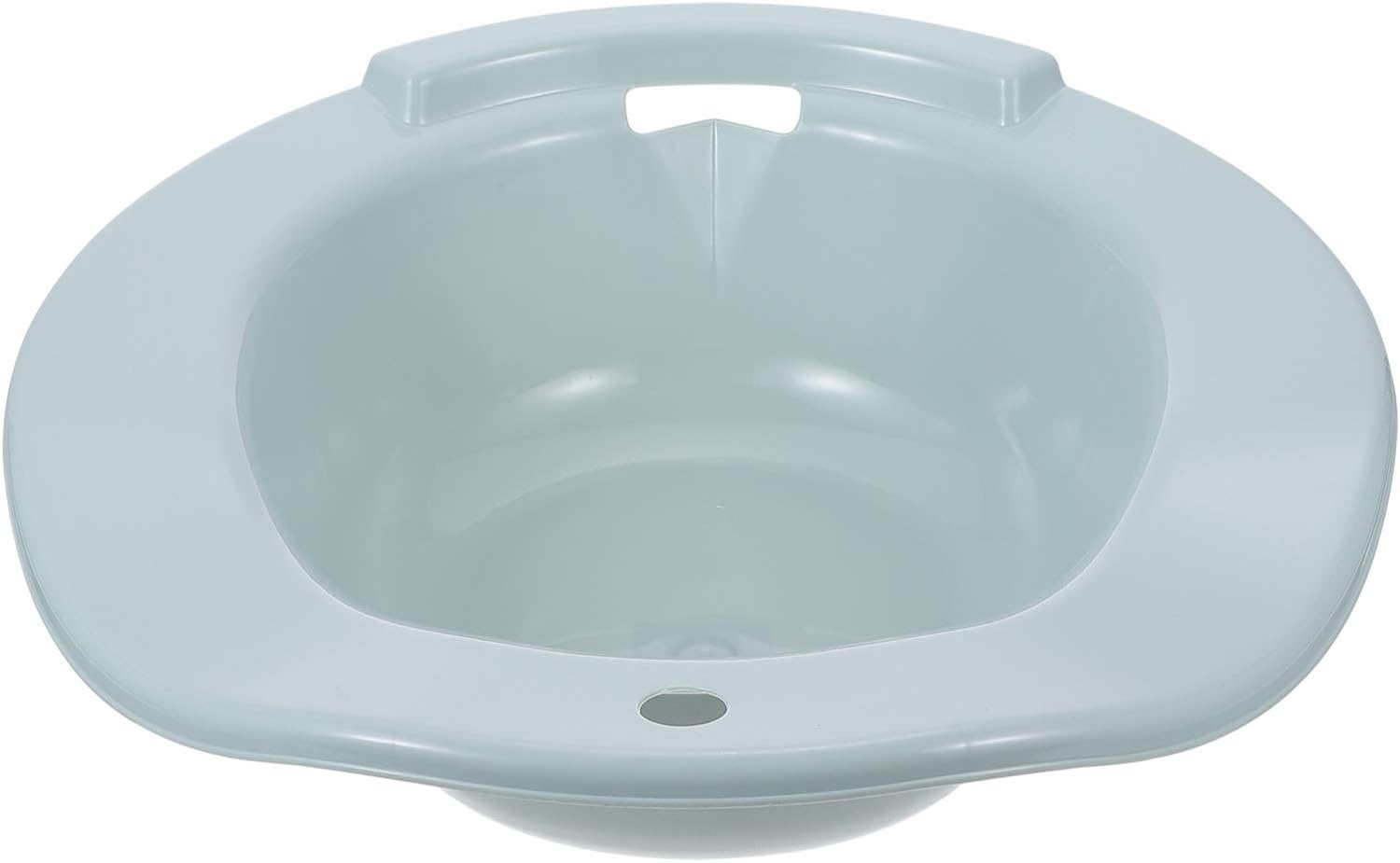 Hip Cleaning Basin Sitz Bath Toilet, Postpartum Care Bidet Basin Sitz Bath Tub Sitting Bath Portable Soaking Basin for Pregnant Women Hemorrhoids Recovery Blue Sitz Tub