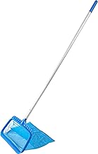 Pool Skimmer - Pool Net with Pole, 4 Section, 26.4"-66.5" Thick Adjustable Telescopic Pole & Fine Mesh Pool Skimmer Net,Larger Capacity Pool Nets for Cleaning, Durable Deep Rake Pool Net Skimmer