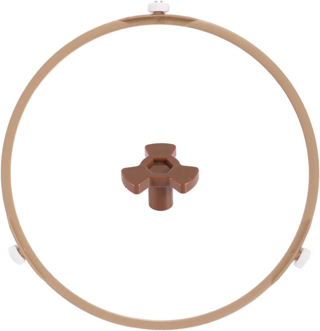 Microwave Turntable Ring, 8.74in Microwave Roller Ring Replacement with Rotating Core Glass Plate Tray Support Holder for Smooth Heating