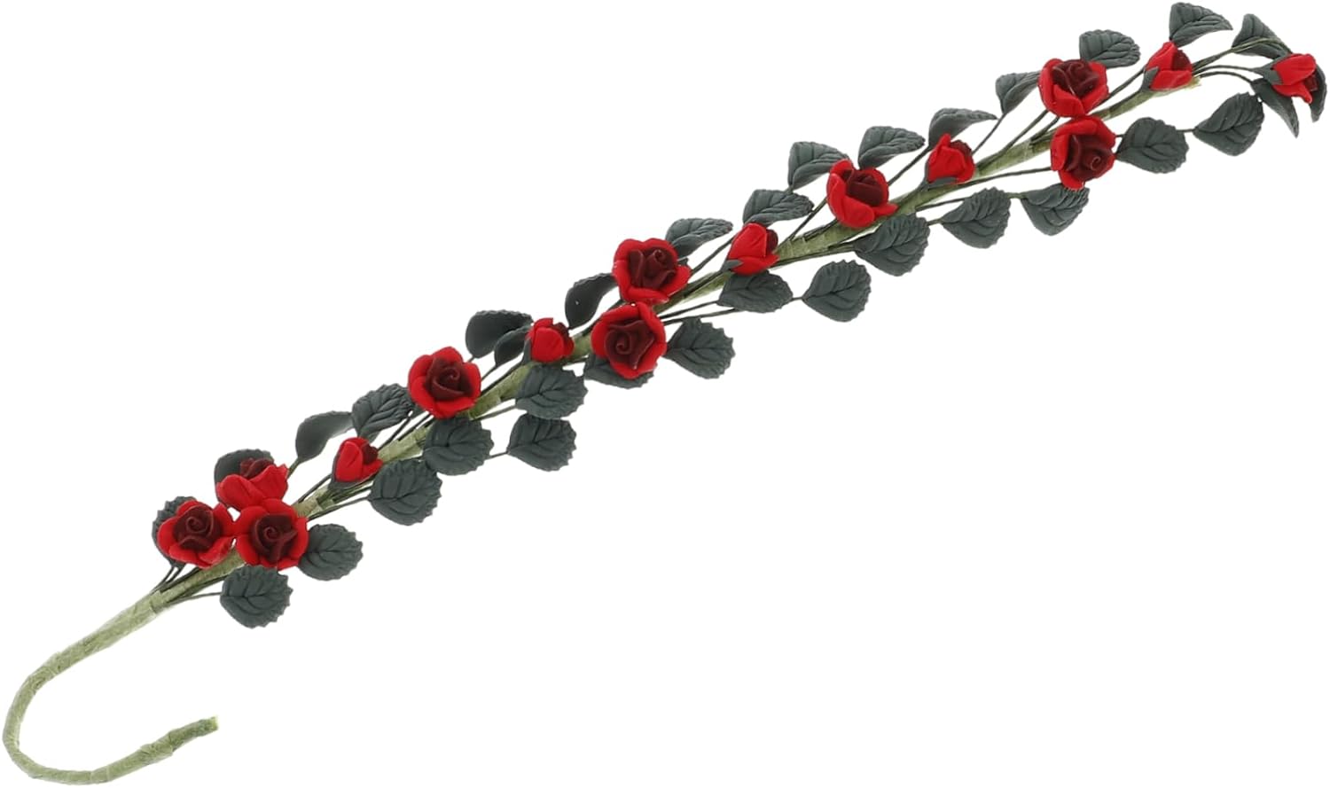 TOYANDONA Artificial Mini Dollhouse Accessories Versatile Vines Flowers for Home Decor Scale Miniature Plants for Dollhouse Garden