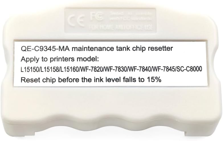 C9345 Maintenance TanK Chip Resetter For Epson L8050 L8168 L8188 L8160 L8180 L5150 L5160 EC-C7000 ST-C8000 ET-16600 L18050