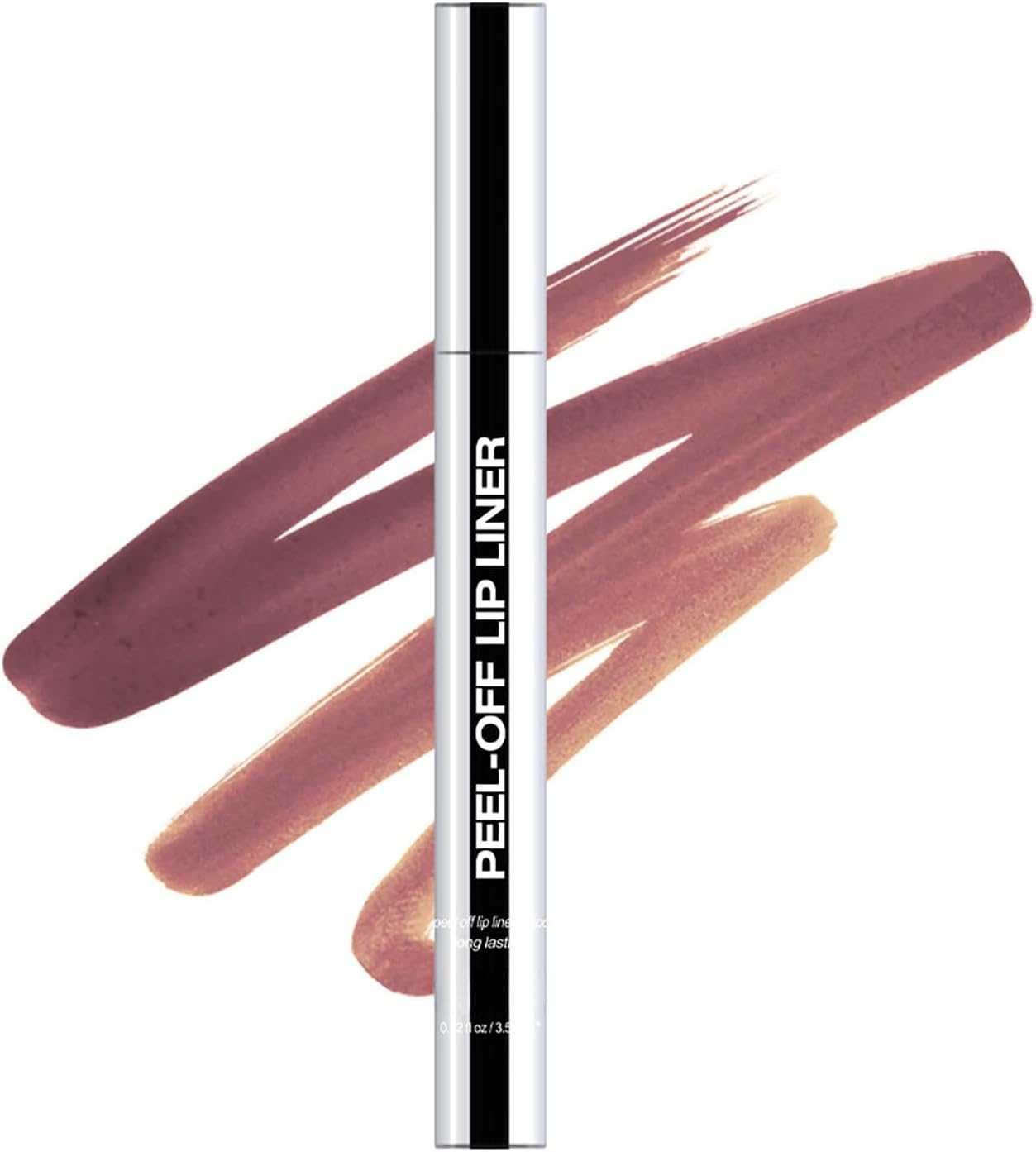 Peel Off Lip Stain Tattoo Matte Long-Lasting Red Brownie Liquid Lipstick Waterproof Semi-permanent Lip Liner, Natural Gloss Highly Pigmented Color Tint Stain Makeup Gift Sets For Women And Girls