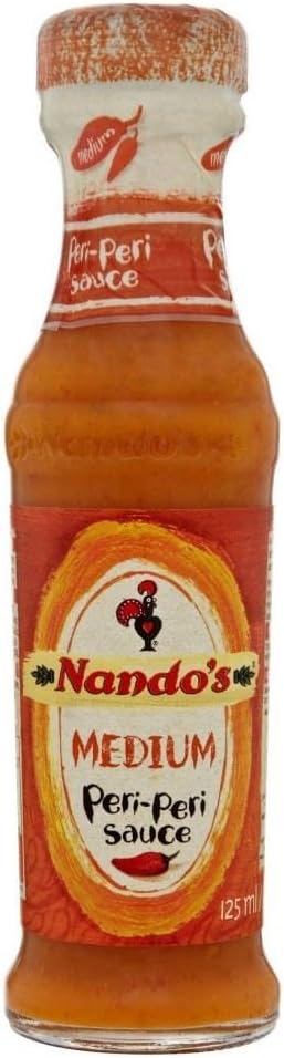 Nando's Medium Peri Peri Sauce (125ml) - Pack of 2