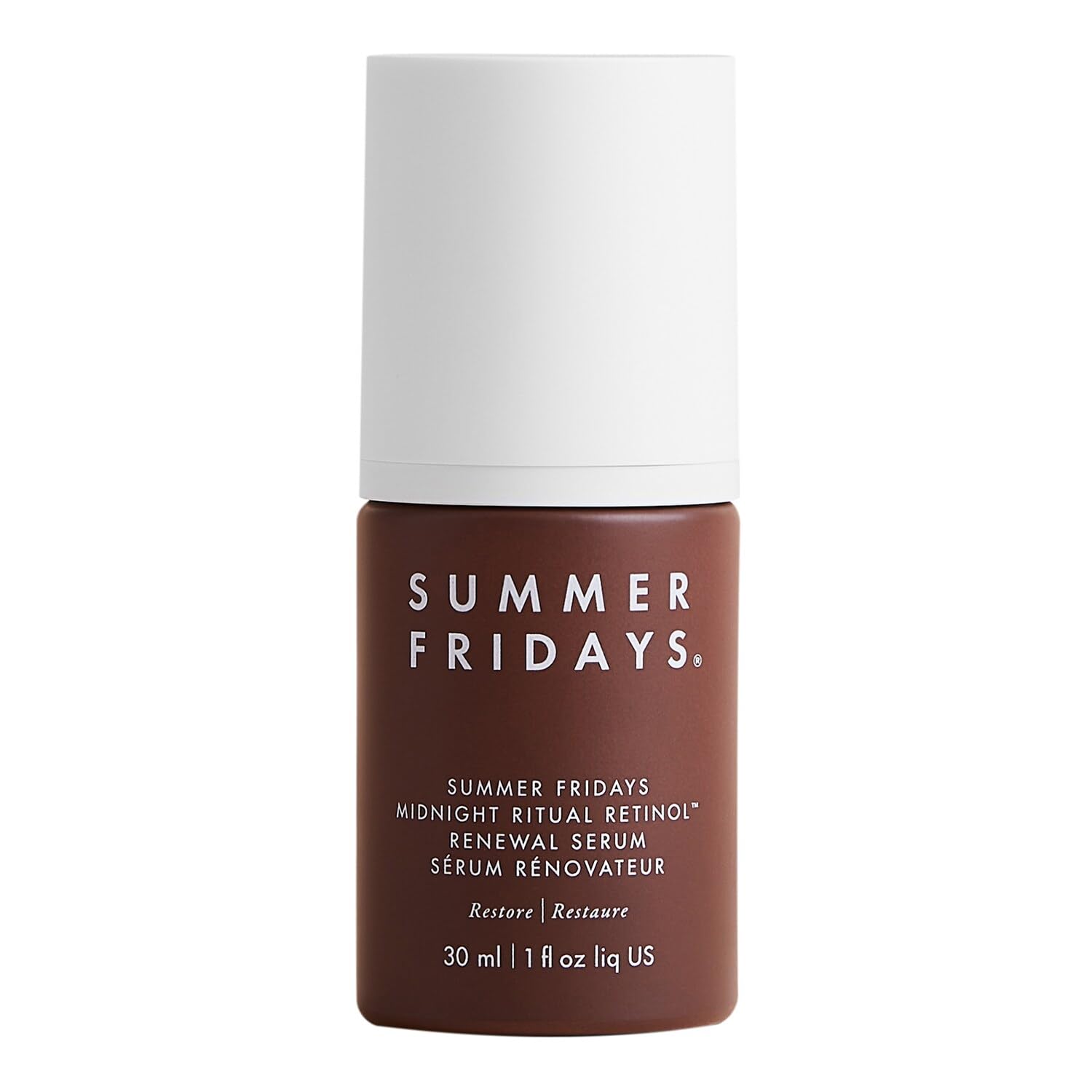 Summer Fridays Midnight Ritual Retinol Serum - Renewal Anti Aging Serum for Face, Fine Lines & Discoloration - Enriched with Jojoba Oil, Hyaluronic Acid & Niacinamide to Renew Skin's Appearance (1 oz)