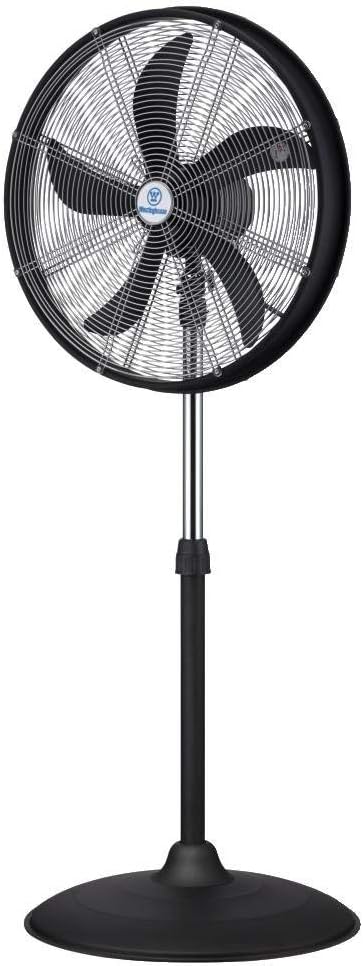 Westinghouse 72715 Yucon I Pedestal Fan (40, Black, 28cm-135cm)