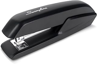 Swingline Stapler, Desktop Stapler, 20 Sheet Capacity, Black (54501)