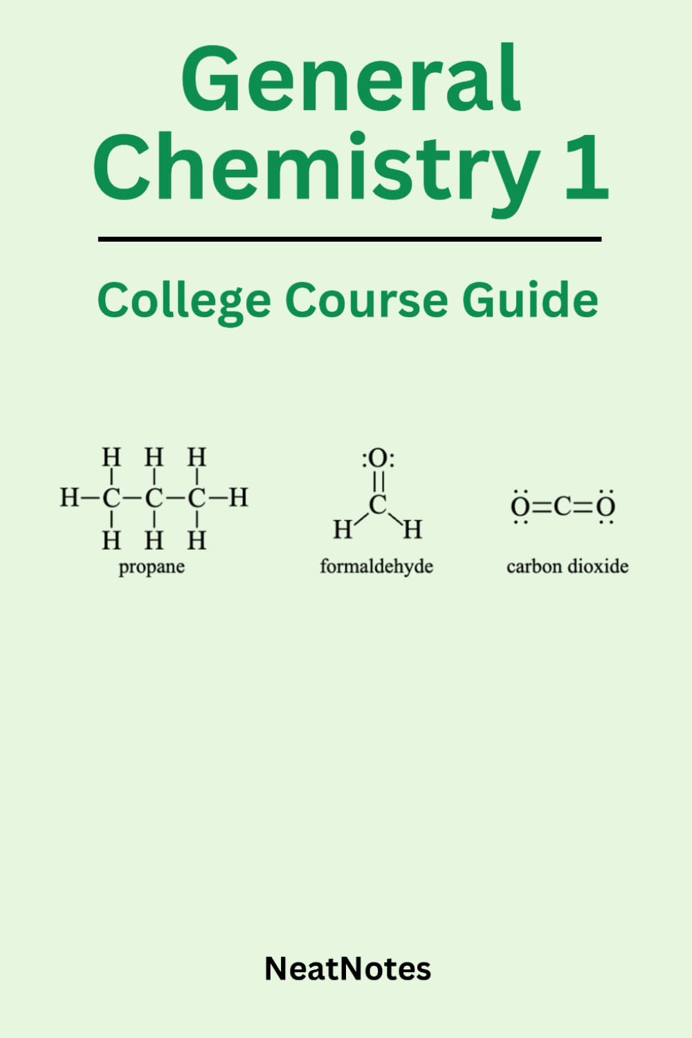 General Chemistry 1 Pocket Guide: Gen Chem 1 Summary (Course Summaries)