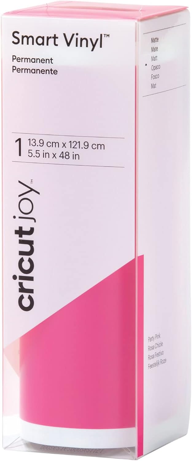 Cricut Joy Smart Vinyl - Permanent Party Pink