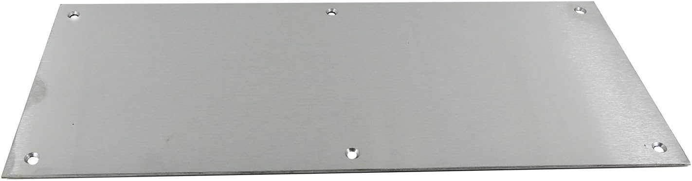 Satin Aluminium Kick Plate SAA - 800mm x 150mm