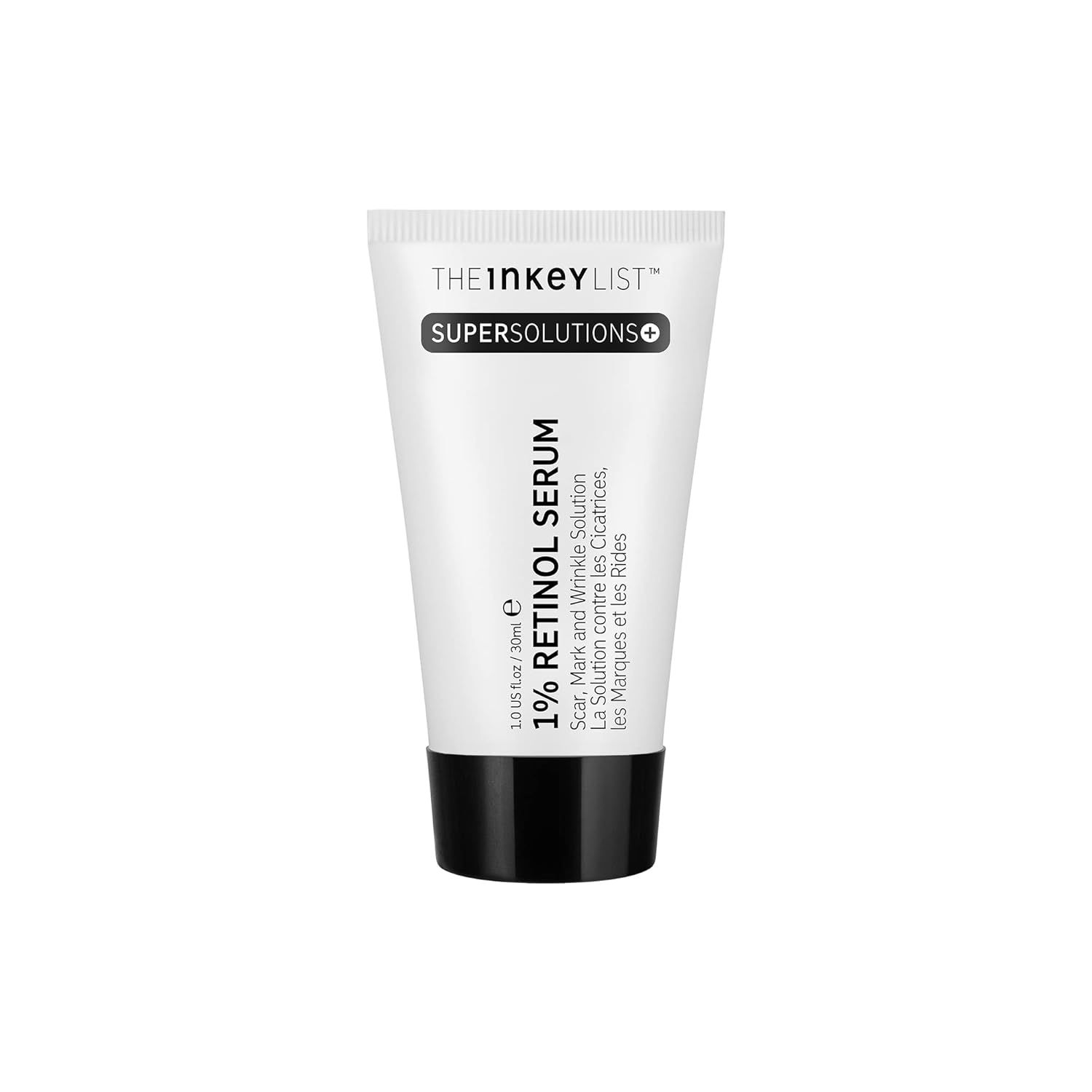 The INKEY List SuperSolutions 1% Retinol Serum for Face and Neck, Helps with Scar, Wrinkle and Skin Tone Appearance for Healthy-Looking Skin, 1.01 fl oz
